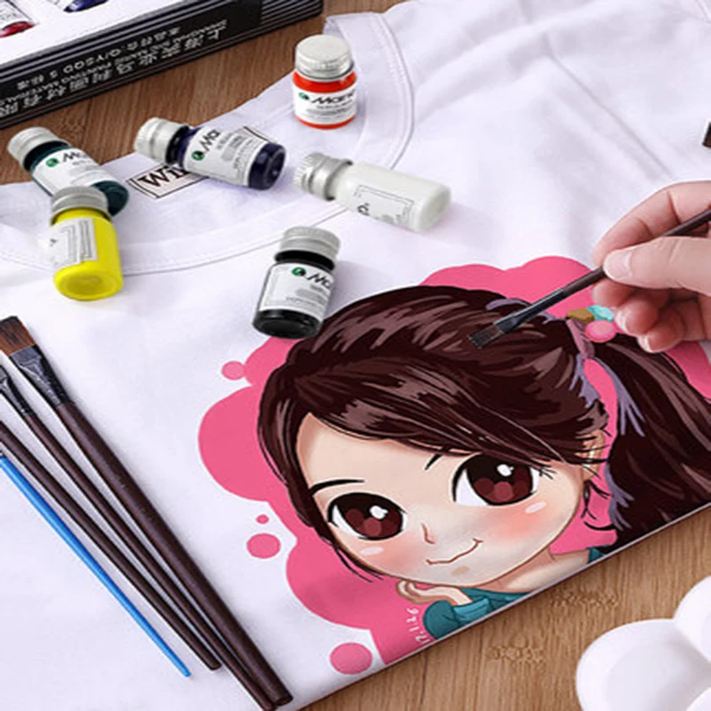 Marie's Textile-pintura de tela permanente de fibra teñida en Dope