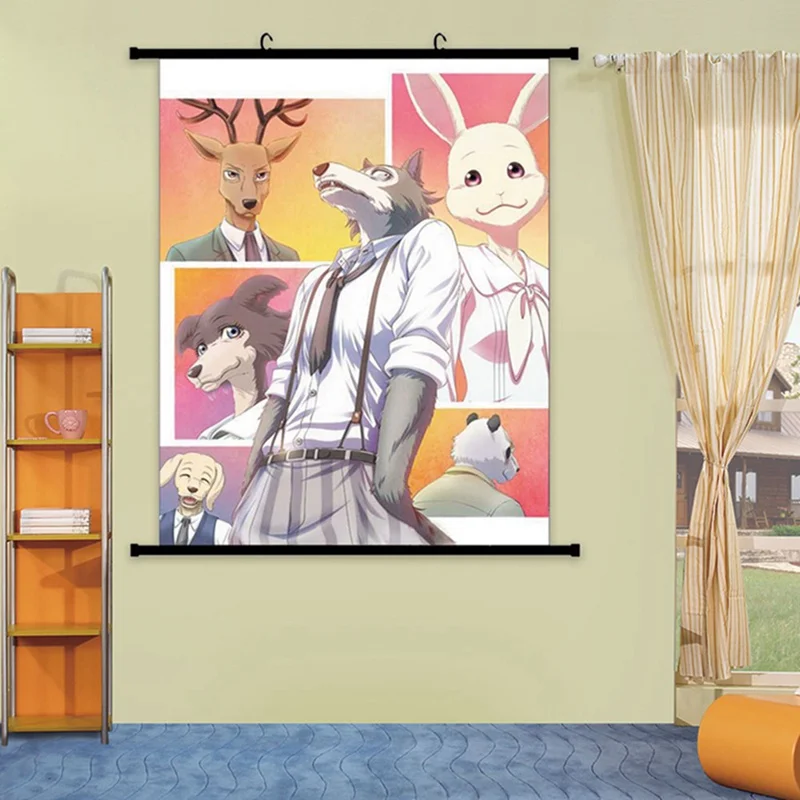 Новинка 2019 аниме BEASTARS Legosi Louis Haru Jono Gouhin настенные подвесные плакаты Otaku коллекция