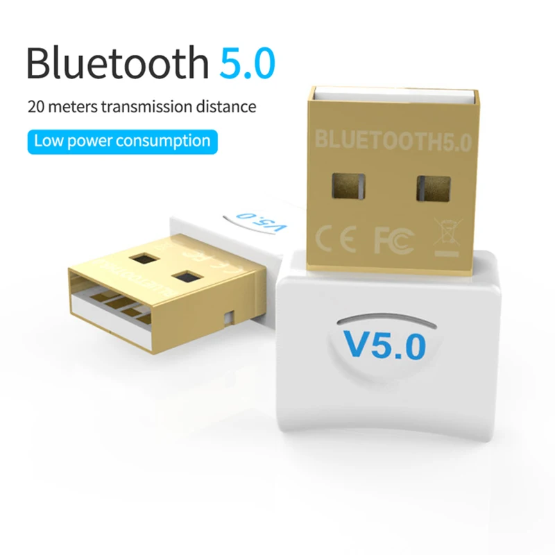 Адаптер 5 0 USB Bluetooth-ключ для ПК компьютерный динамик беспроводная мышь наушники