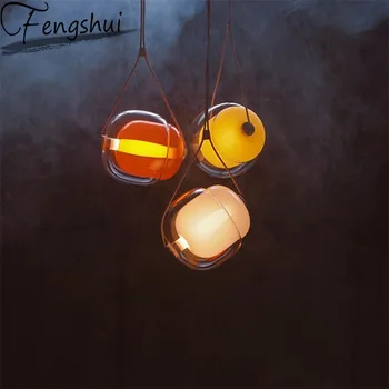 

Modern Iron Glass Pendant Lights Lighting Nordic Pendant Lamp Dining Living Room Bedroom Restaurant Indoor Decor Hanging Lamp