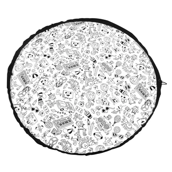 

Portable Kids Children Baby Play Mat Toys Organizer Box toy Storage Bags Waterproof Picnic Mat Fashion Practical Clothing