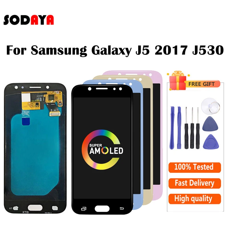 samsung j5 2017 display ЖК дисплей Amoled для Samsung Galaxy J5 с дигитайзером сенсорного экрана в