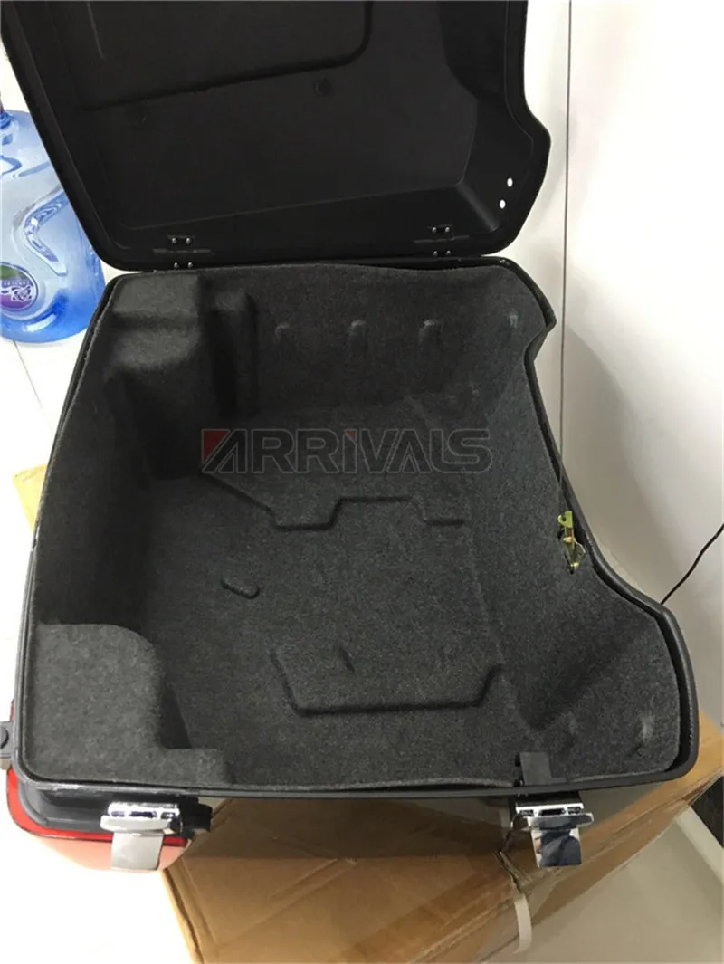 Задняя коробка мотоцикла хвост чемодан багажник чехол Toolbox подходит для Harley Electra Glide