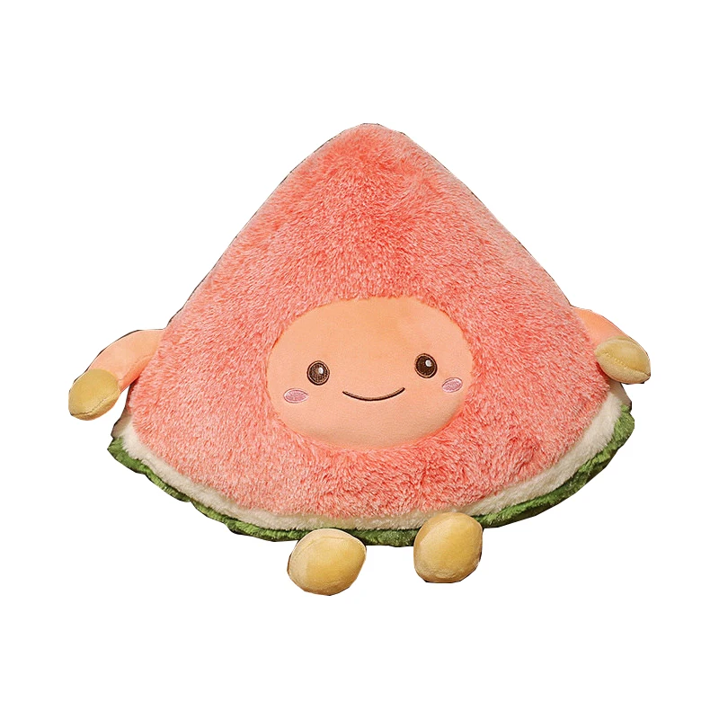 Watermelon Арбуз, вишня, плоды ананаса, плюшевая игрушка, мягкая еда, мягкие куклы, подушка для детей, на день рождения, Рождество, подарки для девочек - Цвет: Watermelon