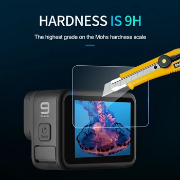 

Protect gopro hero 9 screen camera lens tempered protective film gopro hero 9 glass tempered protective film accessories