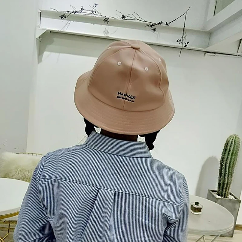New Cartoon Dog Pattern Funny Embroidery Panama Fashionable Hats Men and Women's Summer Outdoor Children Hip-Hop Fisherman Hats