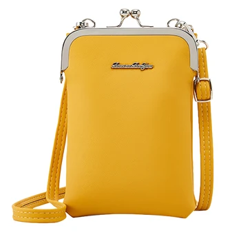 

Small Cell Phone Bag Female Fashion Daily Use Shoulder Bags Women Leather Mini Crossbody Messenger Bag Ladies Purse