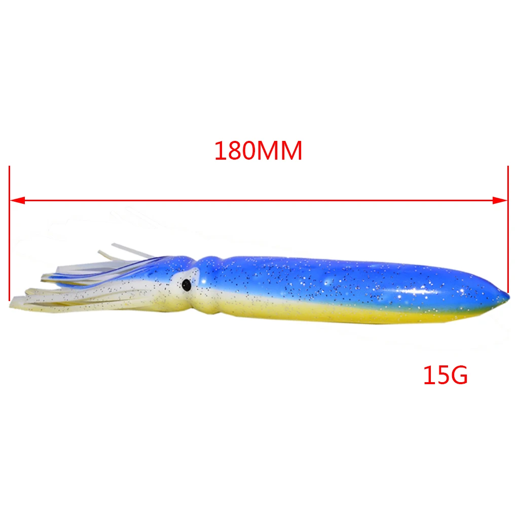 Set of 2 PCS Octopus Skirted Trolling Lures Marlin Tuna Wahoo Saltwater Fishing Lures for Saltwater Freshwater Fishing