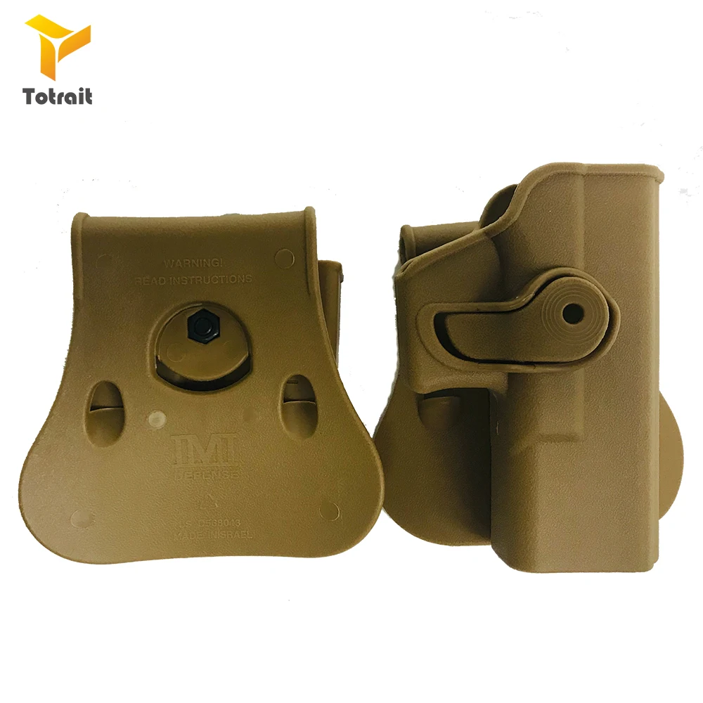 TOtrait Тактический IMI Glock боевой пистолет кобура Охота для Glock 17 19 22 26 31 чехол для пистолета с зажимом для журналов Чехлы аксессуары