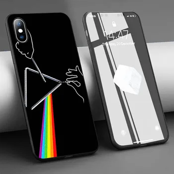 

Coque The Dark Side Of The Tune Frame Soft Silicone Phone Case for iPhone 11 Pro Max X 5S 6 6S XR XS Max 7 8 Plus Case Cover