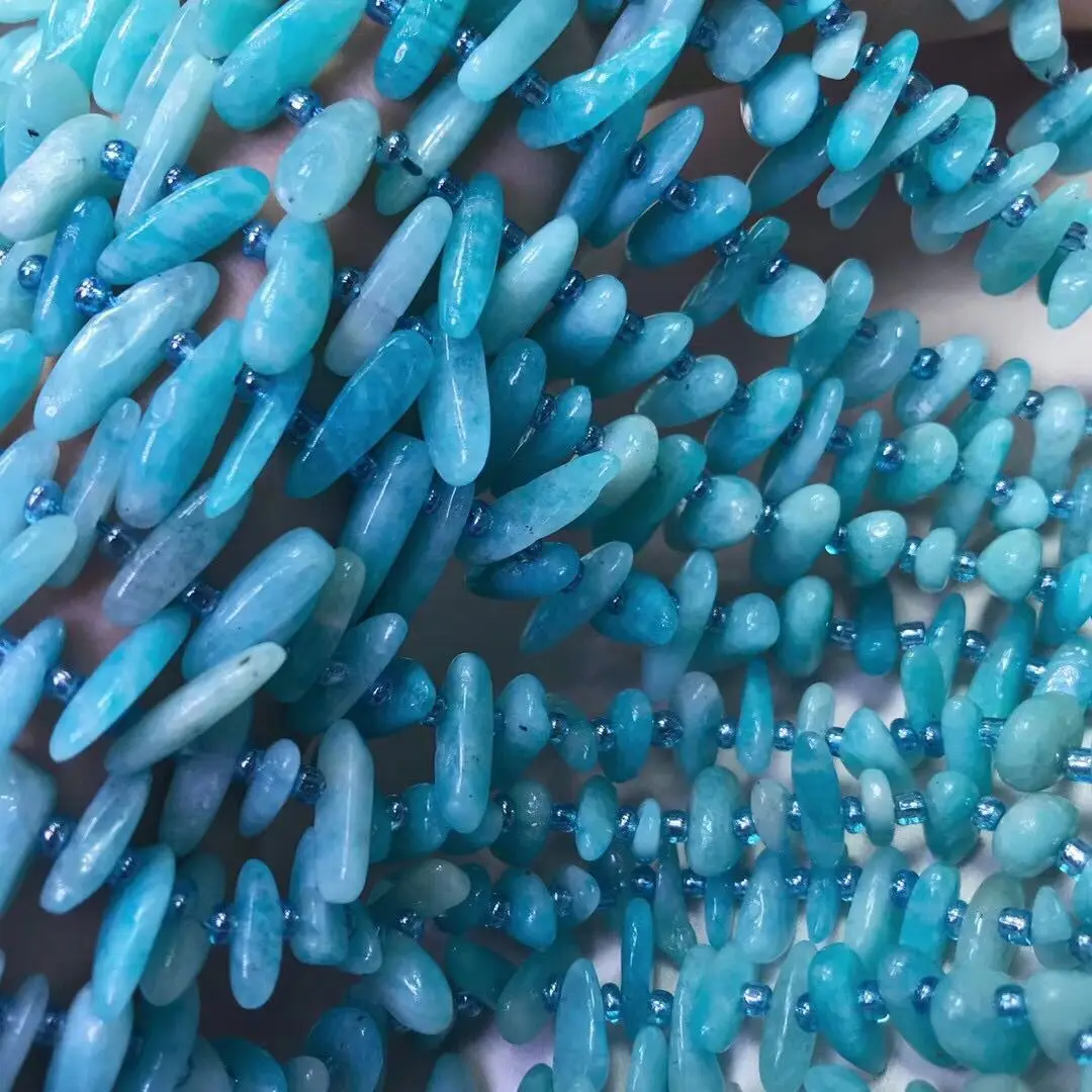 Kyanite/Charoite/Amazonite/Kunzite/Moonstone Branch 10-20Mm 37Cm Per Gioielli Fai Da Te Che Fanno Branelli Allentati Fppj Natura All'Ingrosso