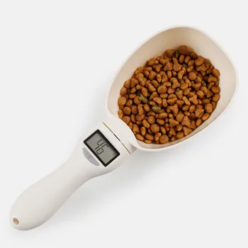 

800g/1g Pet Food Scale Cup For Dog Cat Feeding Bowl Kitchen Scale Spoon Measuring Scoop Cup Portable With Led Display #15