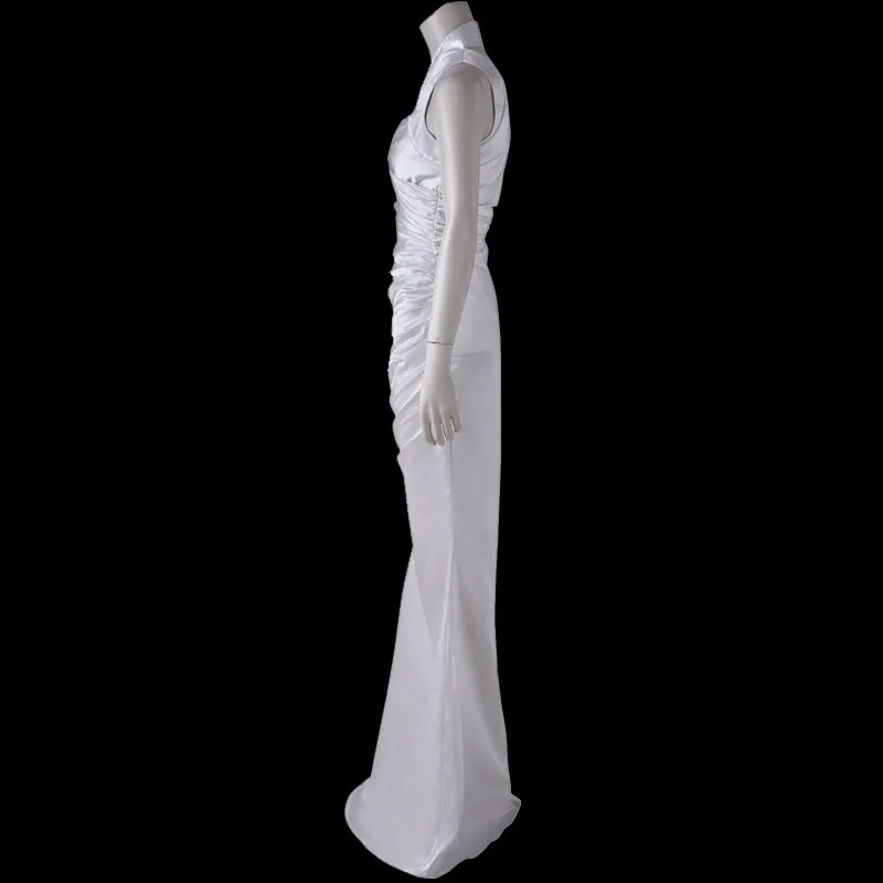 Lunafreya Nox Fleuret платье Final Fantasy XV Lunafreya Nox Fleuret Coplay костюм для взрослых белое вечернее платье без рукавов для женщин