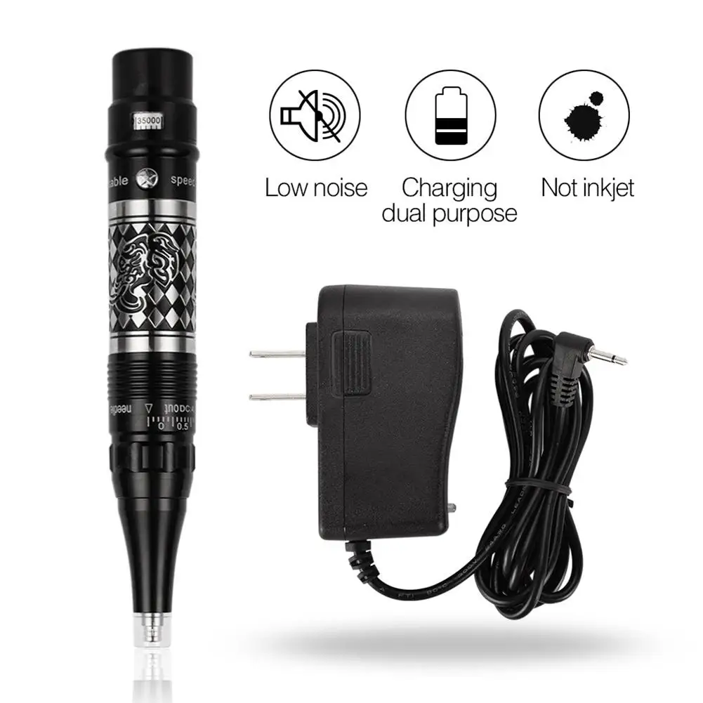 

Professional Portable Low Noise Semi Permanent 35000RPM Eyebrow Tattoo Machine Low Noise Professional