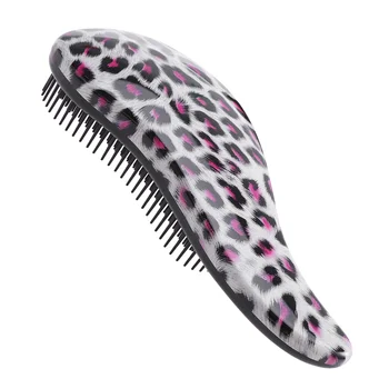 

Barber Accessories Hair Detangling Brush Professional Comb For Wet Dry Hair No Tangle Hair Brush Scalp Brush (Sexy Leopard)