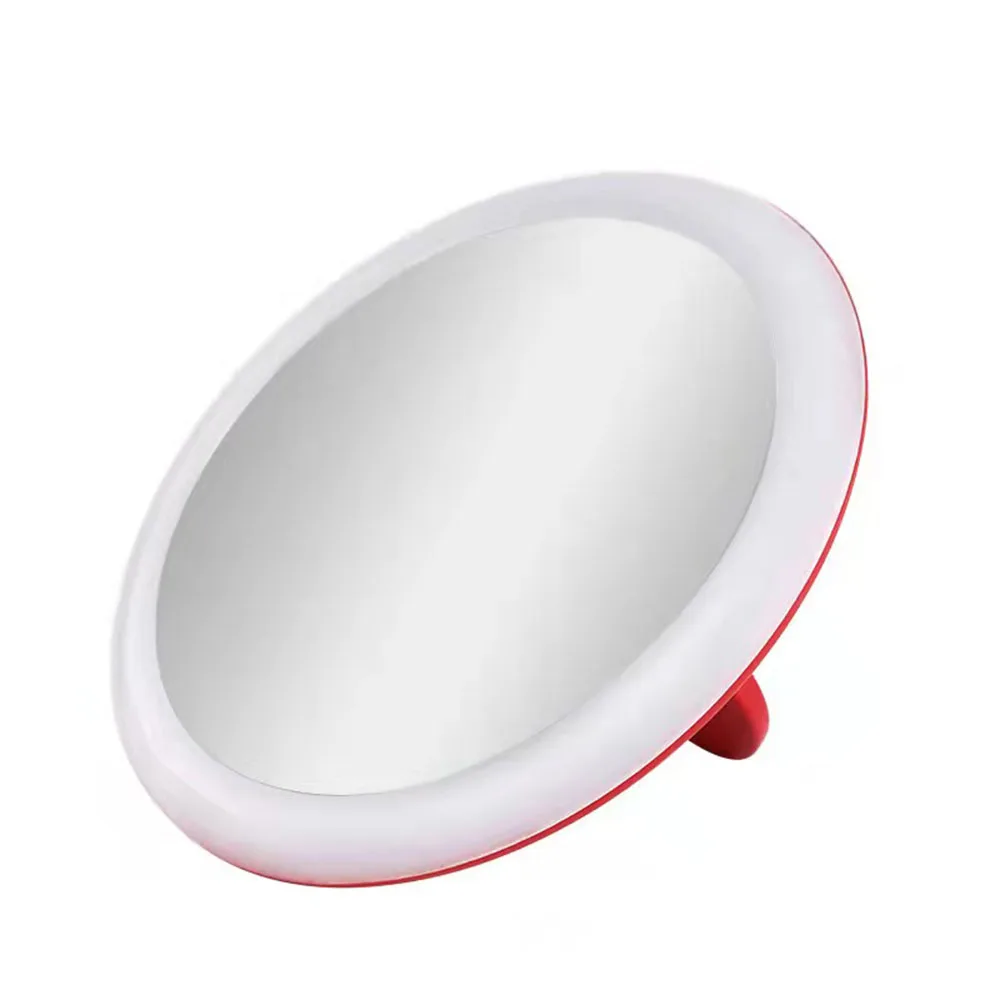Can Be Put In Handbag Mini Rechargeable Portable Lamp LED Makeup Mirror Travel Vanity Looking Glass Light Fill Light