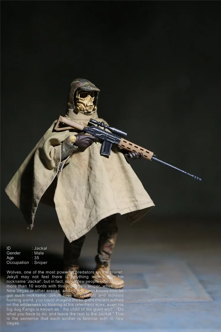 Коллекционная 1/12 шкала V00011 Jackal фигурка куклы фигурка модель для фанатов праздничные подарки