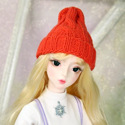 hat Fortune Days мульти-цветное вязаное кукла шляпа для 1/3 BJD кукла 1/4 кукла 1/6 ледяной DBS кукла девочка подарок - Цвет: hat