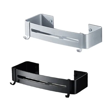 

Aluminum Kitchen Towel Shelf Bathroom Shower Shampoo Soap Cosmetic Storage Rack for Household Bathroom Decoration