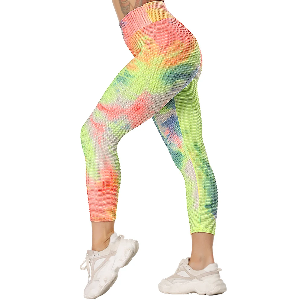 adidas leggings FITTOO Women Ruched Butt  Leggings High Waist Capris Pants Tummy Control Stretchy Workout Leggings Textured Sexy Booty Cropped yoga leggings