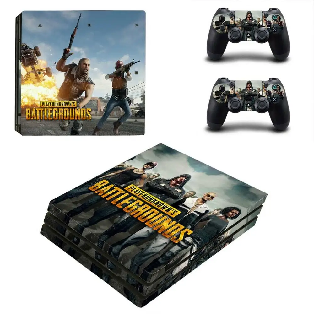  PUBG PS4 Pro Stickers PS 4 Play station 4 Pro Vinyl Skin Decals Sticker Pegatinas For PlayStation 4