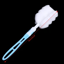 Детская бутылочка для кормления молока, губка, щетка для чистки сосков, инструмент для чистки скруббера 72XC