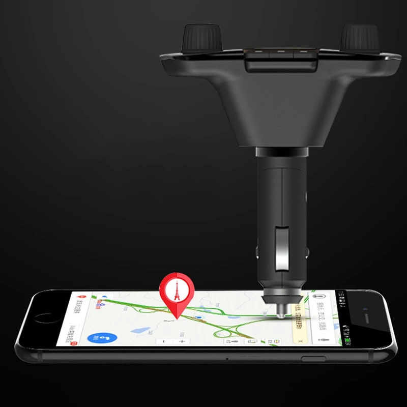 Bluetooth FM передатчик модулятор Handsfree автомобильный комплект TF USB музыка AUX аудио MP3 плеер автомобильные электронные аксессуары