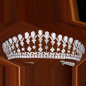 

Luxury Crystals Wedding Tiaras Bridal Party Crowns