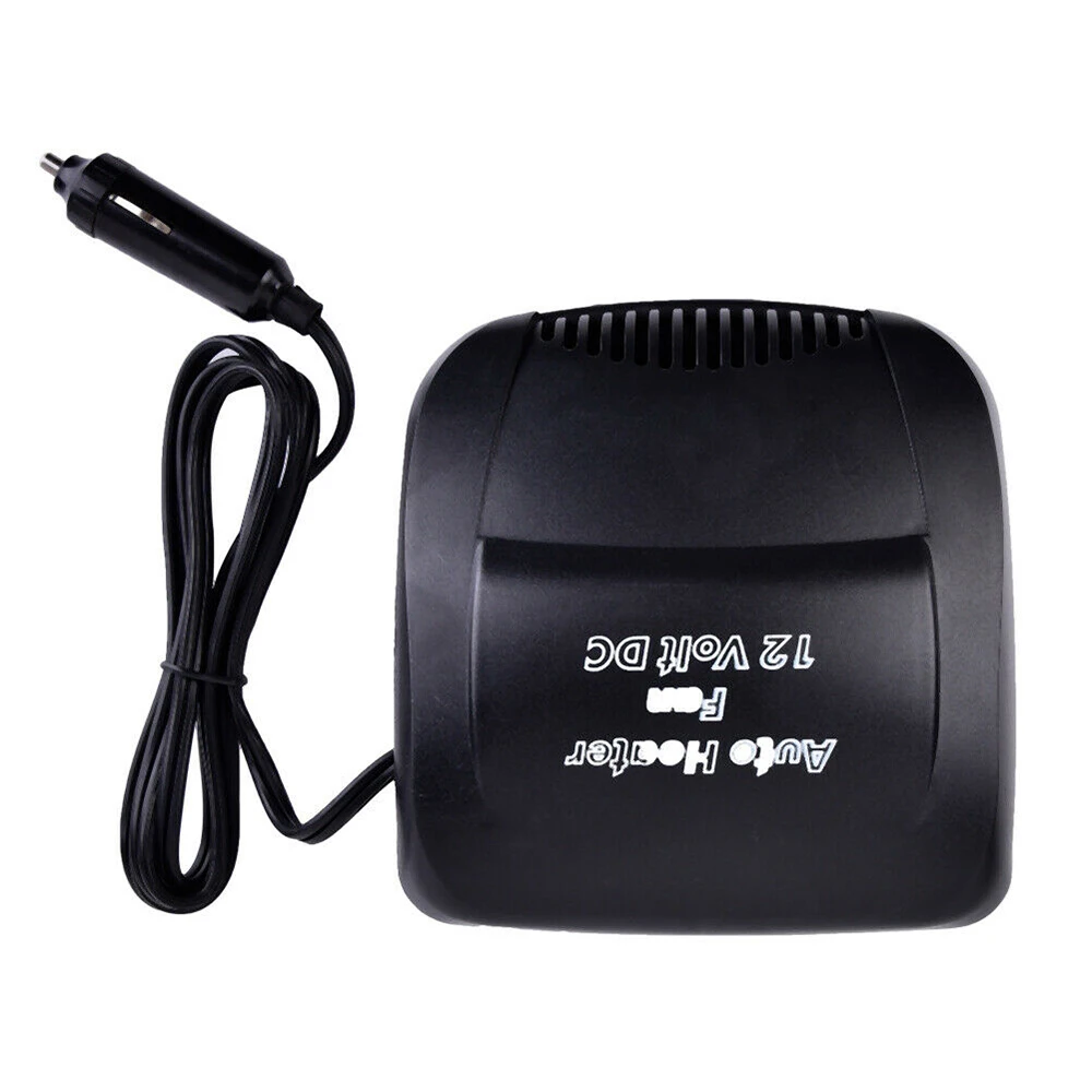 Car Heating Fans Adjustable Rotatable Auto Windscreen Window Heater Hot Cool Fan 12V 150W Defroster Demister