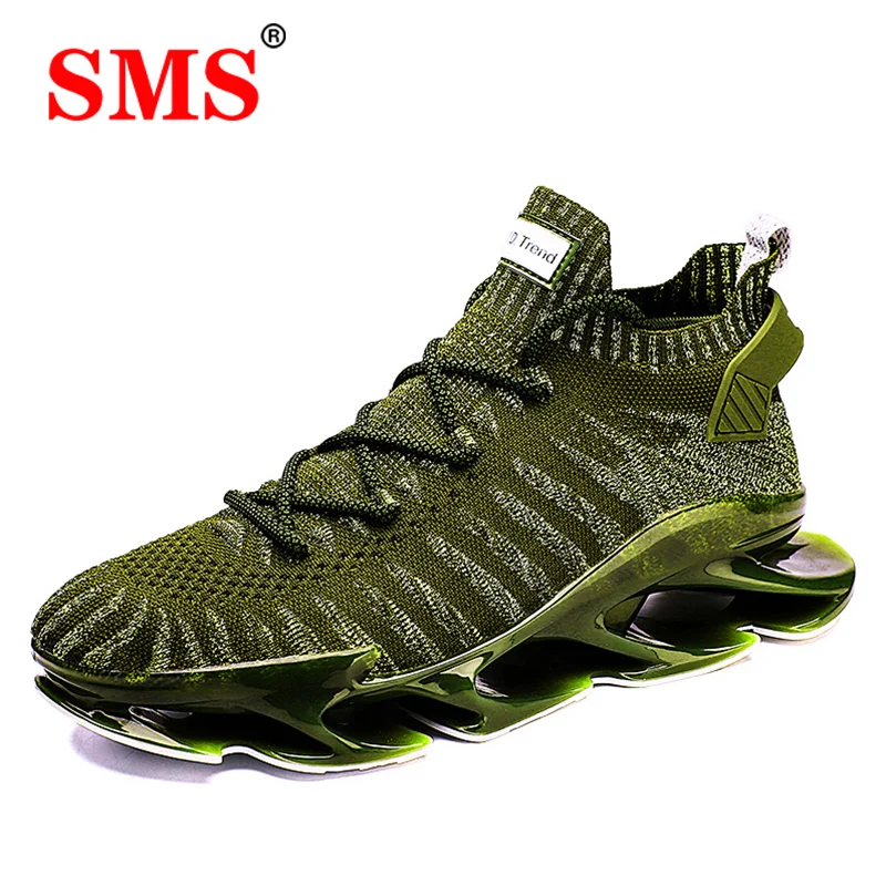 Sms Mesh Scarpe Da Corsa Uomo Sneakers Lama Traspirante Scarpe Da Uomo Sport Zapatillas Zapatos De Mujer Hombre Masculino Adulto