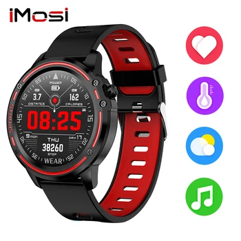 

L8 Smart Watch Men IP68 Waterproof Reloj Hombre Mode SmartWatch With ECG PPG Blood Pressure Heart Rate sports fitness watches