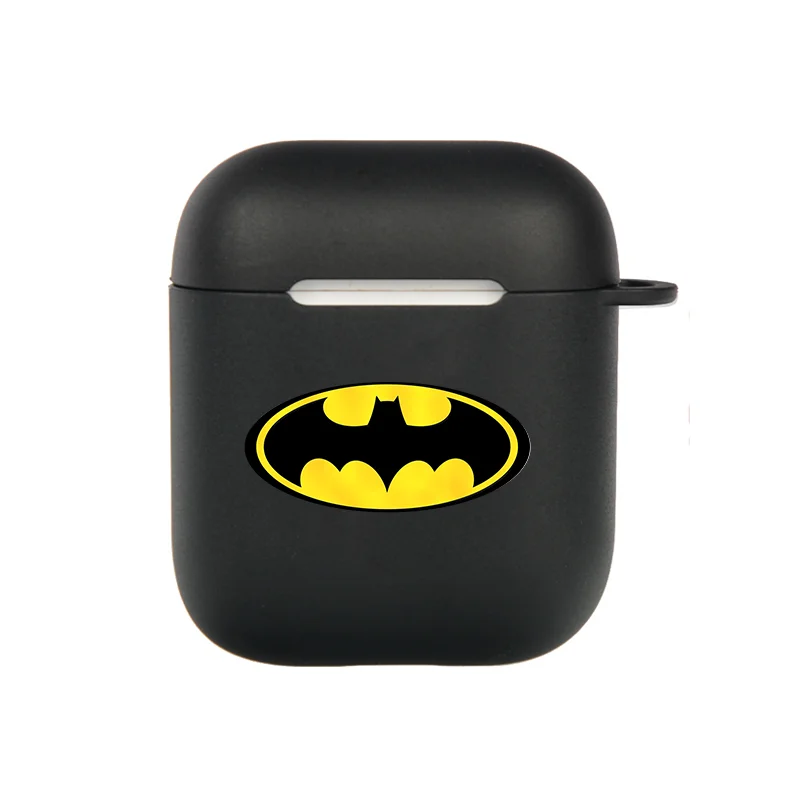I302939 Горячая Marvel Капитан Америка беспроводной Bluetooth чехол для наушников для Apple AirPods 1 2 защитный чехол s наушники крышка зарядная коробка - Цвет: I302939