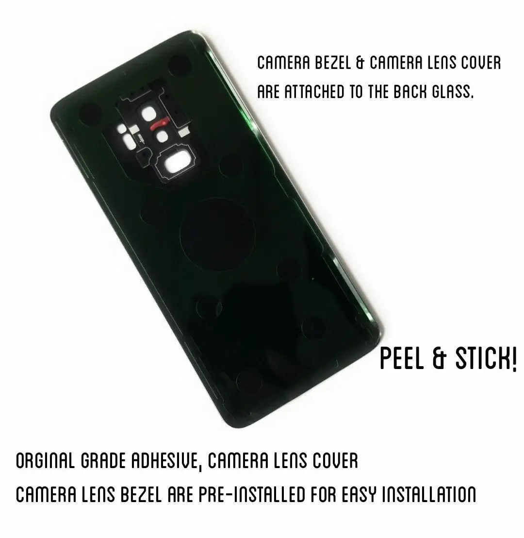 OEM аккумулятор крышка стеклянный корпус задняя дверь для samsung Galaxy Note 9 N960 US