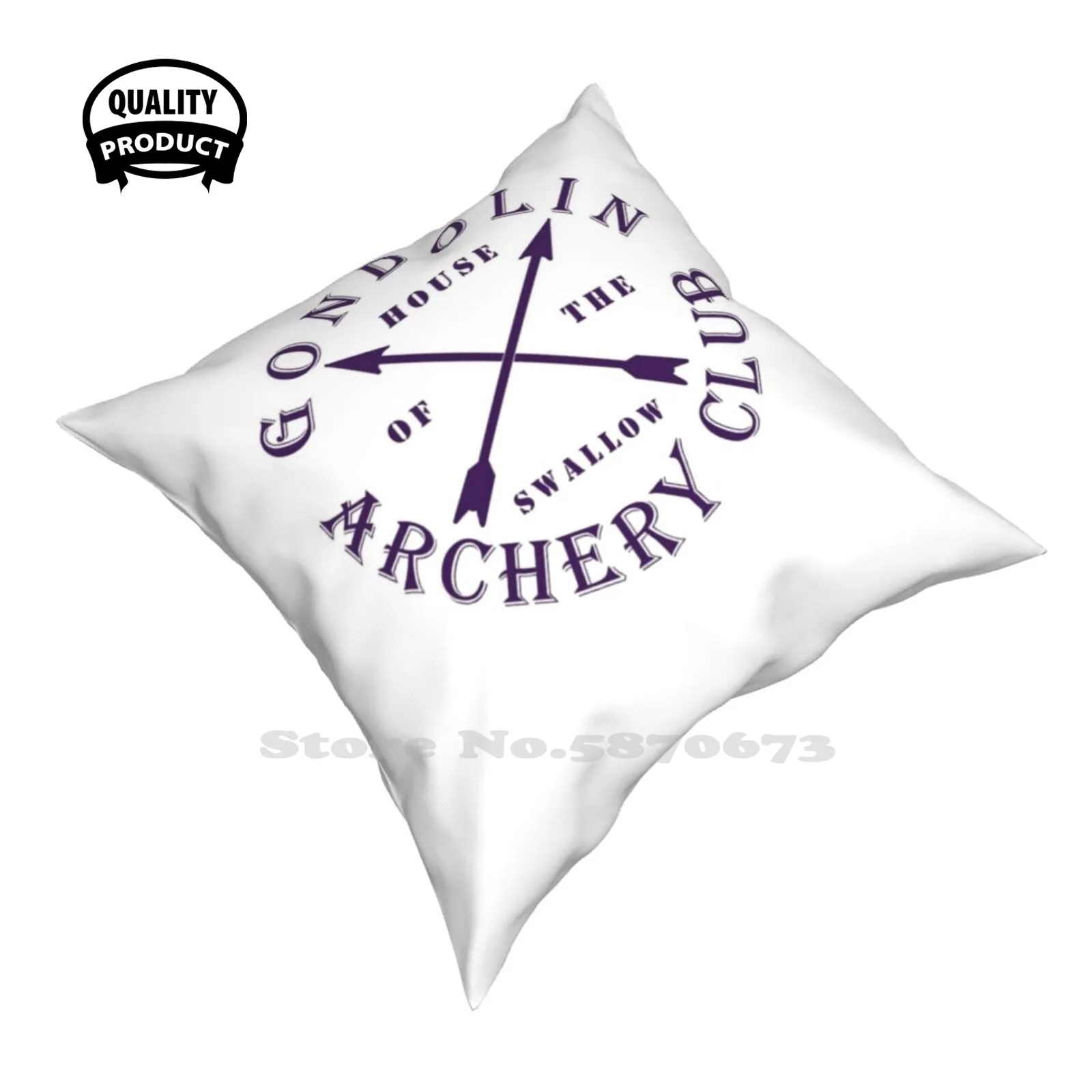 Gondolin Y Club - House Of The Swallow Camera Da Letto Office Hug Federa Silmarillion The Silmarillion The Gondolin Y Tolkien