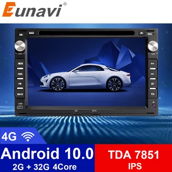 

Eunavi 2 Din Android 10 Car DVD Radio multimedia player GPS For VW Volkswagen PASSAT B5 MK4 MK5 JETTA BORA POLO TRANSPORT T5 DSP