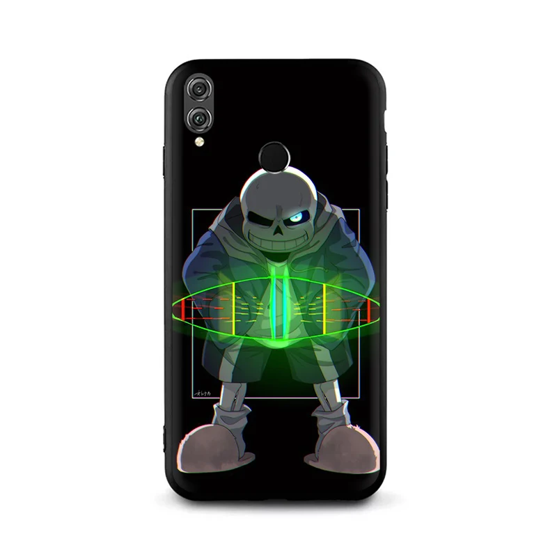B15 undertale papyrus sans doggo lovely Soft Silicone phone case for Huawei Honor 6A 7A Pro 7C 7X 8 9 10 Lite 8X 8C view 20 9X Pro - Цвет: B15