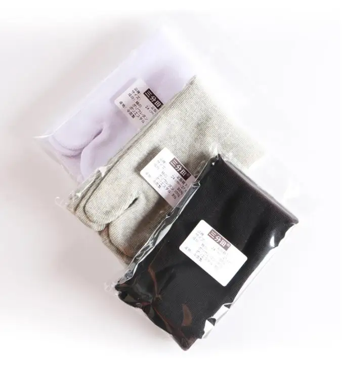 5 Pairs Tabi-socks Two-toed Sock Finger Toe Cotton Men Women Clogs Wear Antibacterial