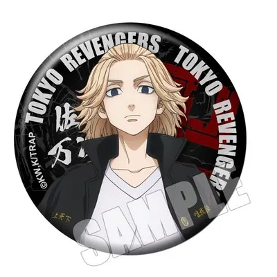 Anime Tokyo Revengers Cosplay Badges Manjiro Ken Takemichi Hinata Atsushi Chibi Costumes Accessories Kawaii Pins Broches Gifts 10