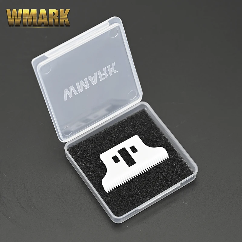 

WMARK 8081 detailer trimmer Ceramic blade T-WIDE TRIMMER MOVABLE BLADE 32 teeth with box