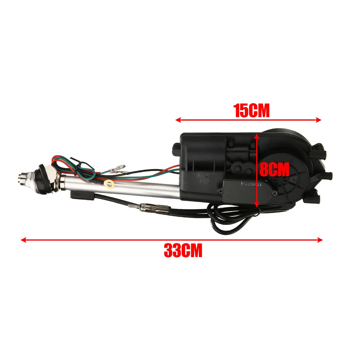 Universal 1set Car AM/FM Radio Mast Power Electric Automatic Antenna Aerial Kit For Mercedes-Benz Acura Jeep Pontiac