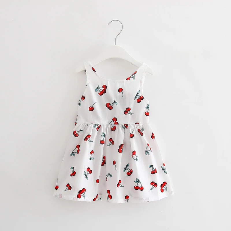 Summer Baby Dress For Girls Toddler Princess Party Floral Print Tutu Kids Dresses For Girls Children Casual School Wear Clothes