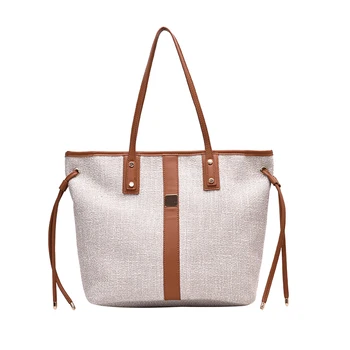 

Large Capacity Women Canvas Handbags Tote Bags High Quality Ladies Luxury Shoulder Bag Fashion Designer Female Messenger Bags
