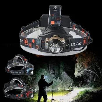 

Blue Superbright T6 LED Zoom Head light Lamp Tasklight Fishing Camping