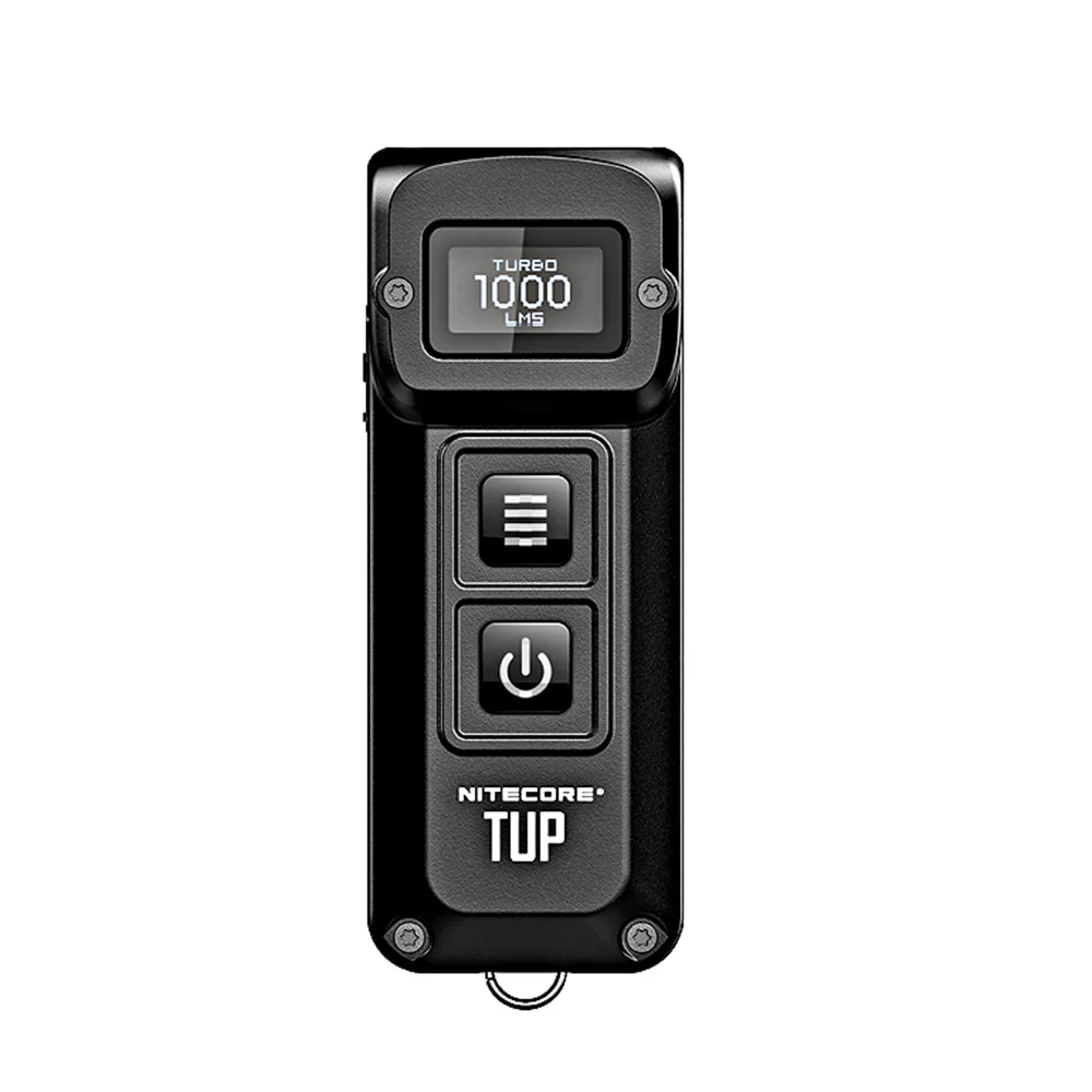 Black NITECORE TUP USB Перезаряжаемый мини-фонарик CREE XP-L HD V6 max 1000 лм дальность луча 180 м революционный Интеллектуальный EDC фонарь - Испускаемый цвет: Black
