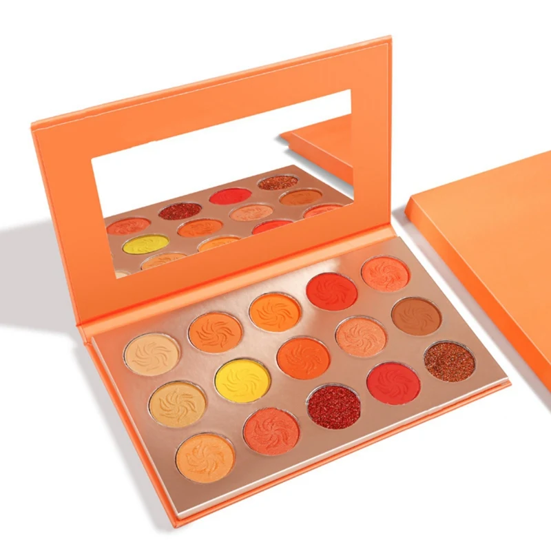 Fashion eyeshadow palette 15Colors Matte EyeShadow naked palette Glitter eye shadow MakeUp Nude MakeUp set Korea Cosmetics