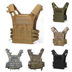 Chaleco táctico de combate JPC Molle, portador de placa, militar al aire libre, Airsoft, caza, Paintball, equipo de protección CS