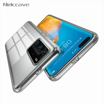 

50Pcs Ultra Thin TPU Case For Huawei P40 Lite E P30 Pro P20 P10 Plus P9 P Smart 2019 P Smart Z Transparent Silicone Clear Cover
