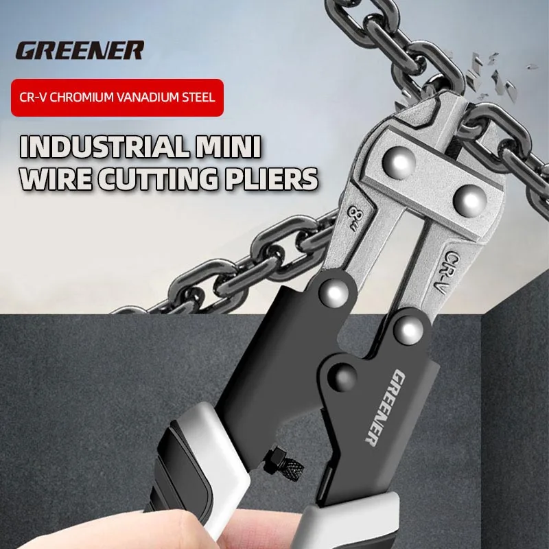 Olecranon Bolt Cutters Shear Locking Steel Wire Large Pliers Vigorously  Destroy Imported Labor-saving Steel Bar Shearing Pliers