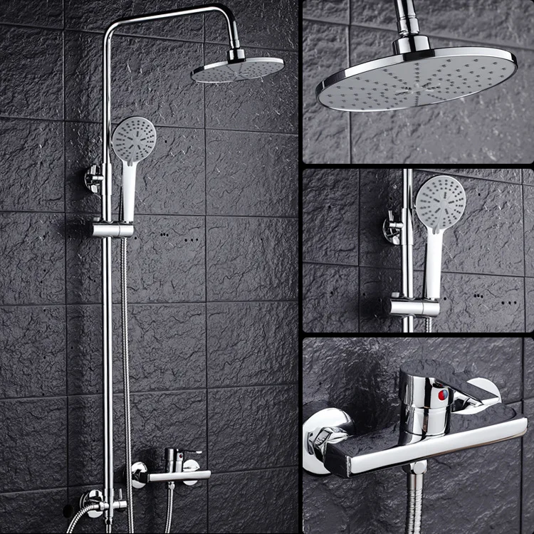 

Saint Cloud Luo Ming Tube Shower Faucet Shower Bathroom Shower Faucet Paperback Shower Faucet Set
