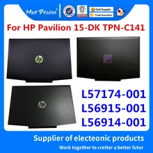 Ноутбук ЖК-дисплей задняя верхняя крышка задняя крышка для hp павильон 15-DK 15-dk0134TX TPN-C141 L65255-001 L57174-001 L56915-001 L56914-001